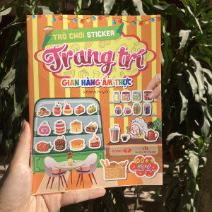 Trò chơi Sticker - Gian hàng ẩm thực